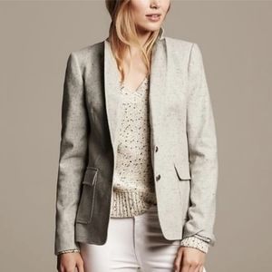 Banana Republic Jacket Wool Blend Blazer